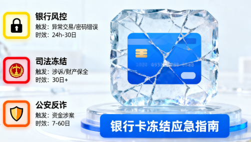 立刷微智能POS机：不同情况下银行卡冻结后多久能解冻？
