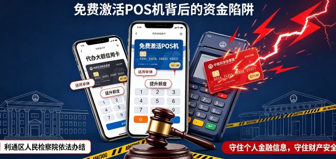 立刷POS：被上门免费代办信用卡人员盗刷信用卡？